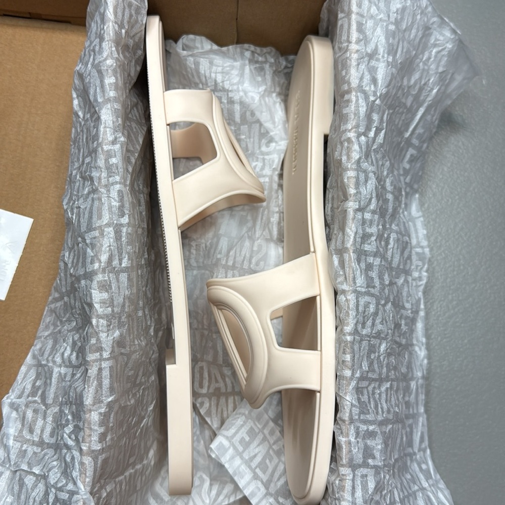 Steve Madden Women's Jellie Jelly Slide Sandals - Bone - Picture 4 of 10
